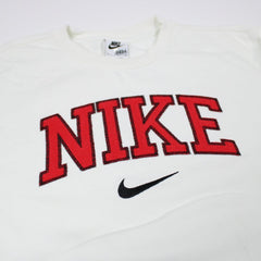 Nike Spellout Sweatshirt - Farbe: Beige - Größe: M - vintageR2