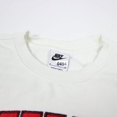 Nike Spellout Sweatshirt - Farbe: Beige - Größe: M - vintageR2