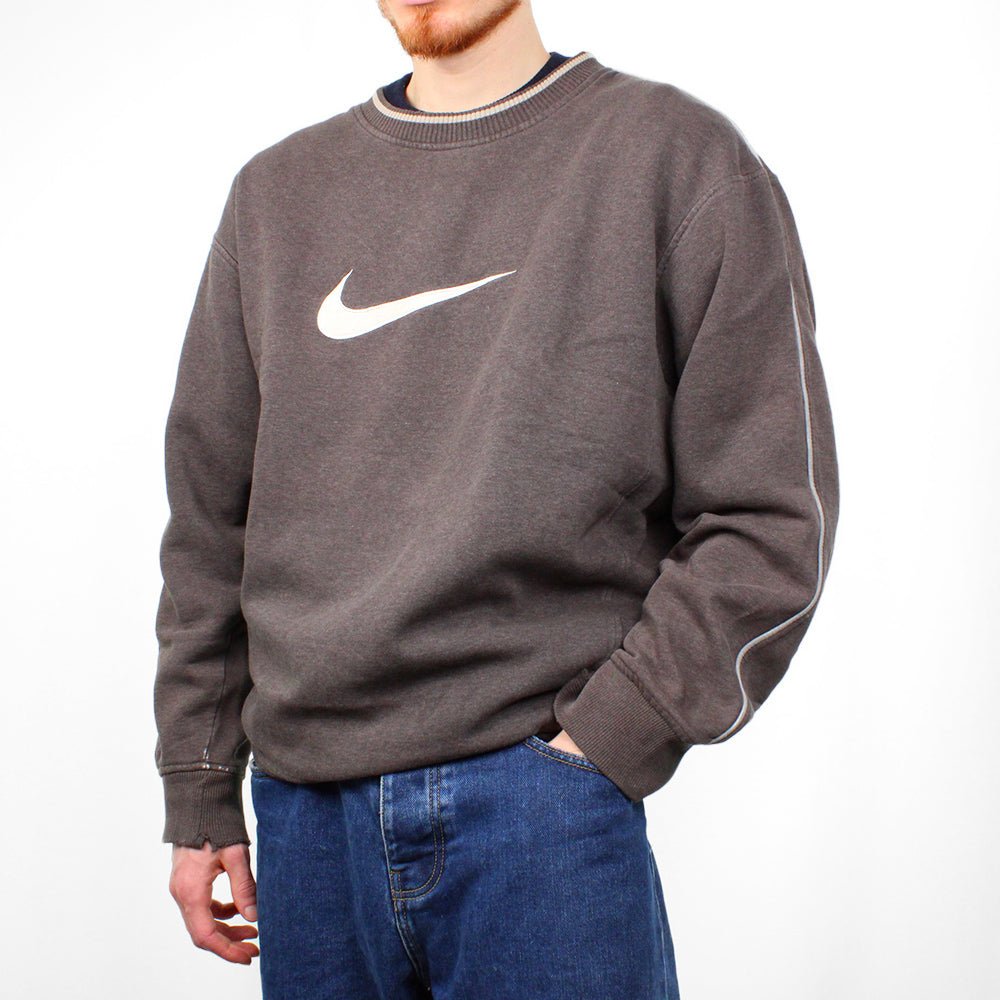 Nike Vintage Center Swoosh Sweater - Farbe: Peru - Größe: XXL - VintageR2