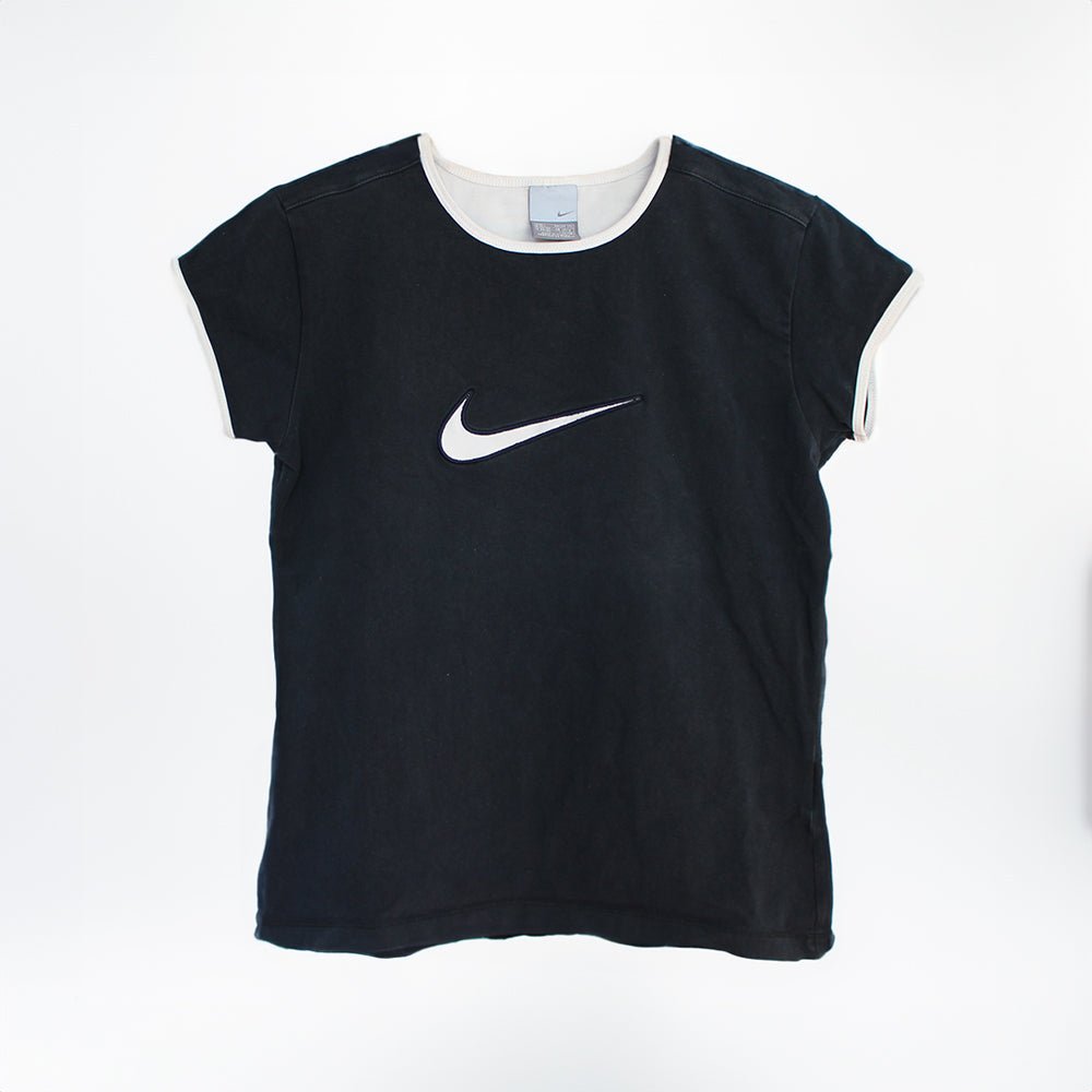 Nike Vintage Center Swoosh T-Shirt - Farbe: Black - Größe: M - vintageR2