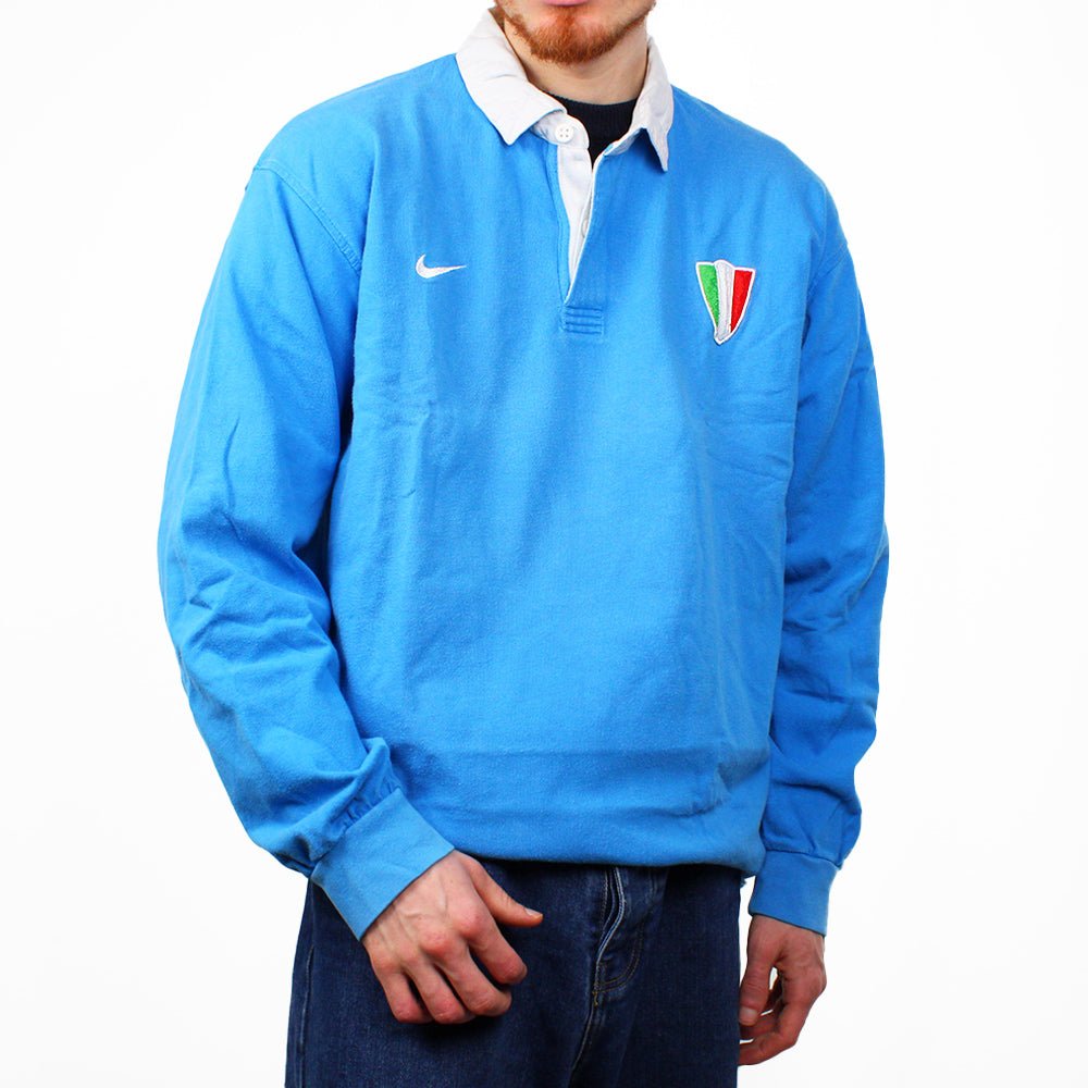 Nike Vintage Italia Sweater - Farbe: RoyalBlue - Größe: XL - VintageR2