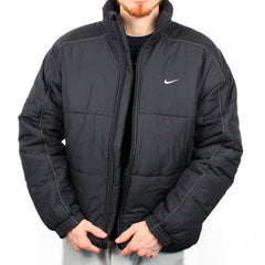 Nike Vintage Jacke - Farbe: Black - Größe: L - vintageR2