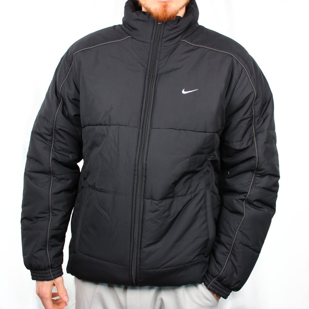Nike Vintage Jacke - Farbe: Black - Größe: L - vintageR2