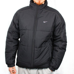 Nike Vintage Jacke - Farbe: Black - Größe: L - vintageR2