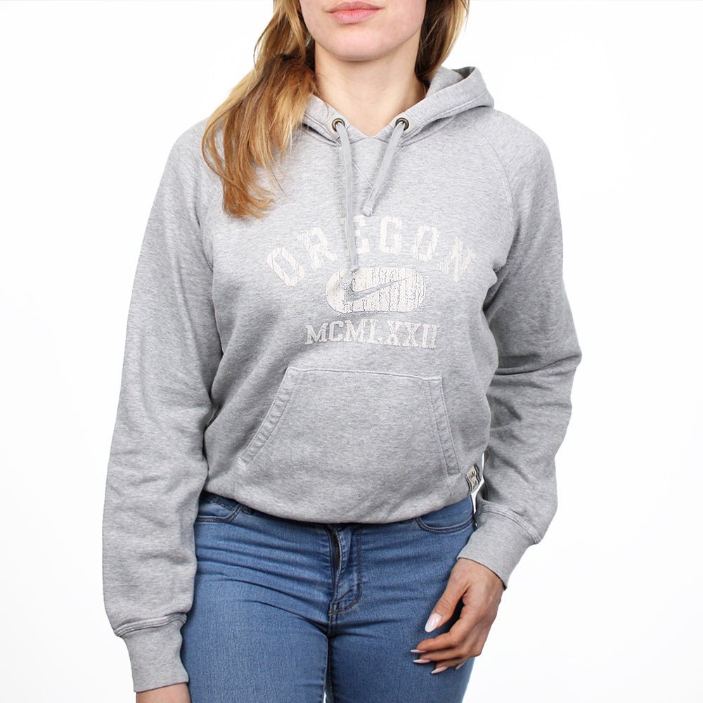 Nike Vintage Oregon Hoodie - Farbe: Grey - Größe: M - vintageR2