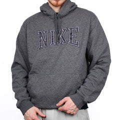 Nike Vintage Spellout Hoodie - Farbe: Grey - Größe: L - vintageR2
