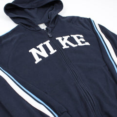 Nike Vintage Spellout Swetjacke - Farbe: Navy - Größe: S - VintageR2