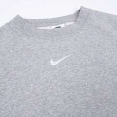 Nike Vintage Sweater Baggy Center Swoosh - Farbe: Grau - Größe: L - VintageR2