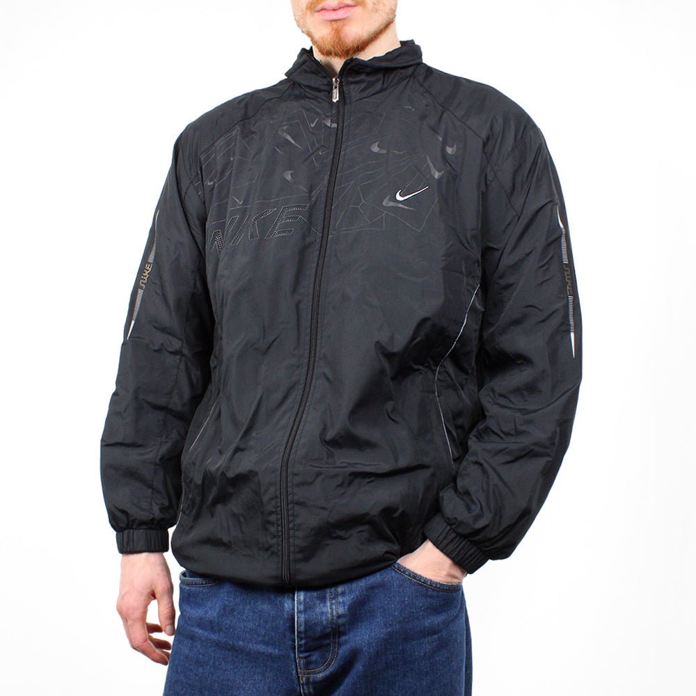 Nike Vintage Trackjacket - Farbe: Black - Größe: L - VintageR2