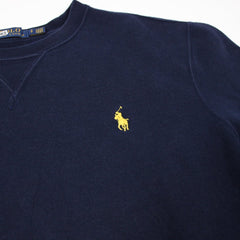 Ralph Lauren Basic Sweatshirt - Farbe: Navy - Größe: M - vintageR2