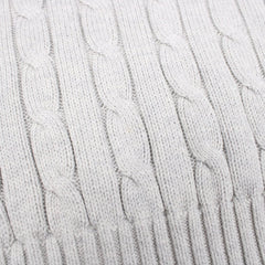 Ralph Lauren Pullover mit Zopfmuster - Farbe: Grey - Größe: XS - VintageR2